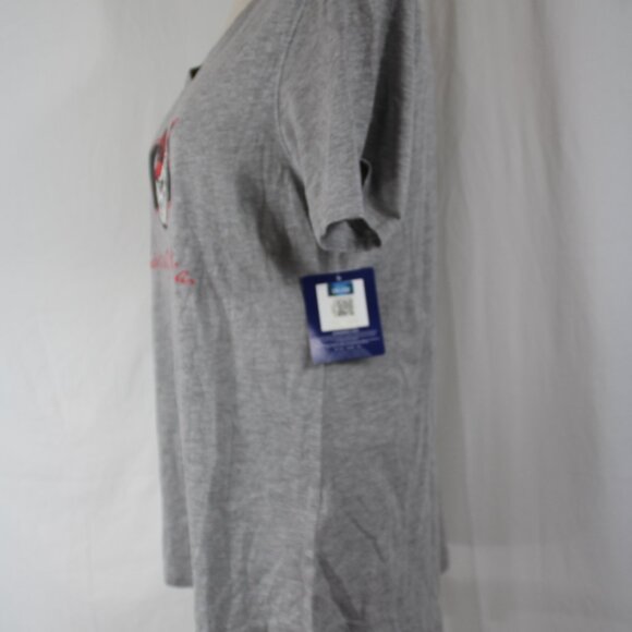 UNIVERSITY GEORGIA BULLDOGS CHAMPION WOMEN'S SHORT SLEEVE T SHIRT GRAY SIZE S - Picture 4 of 7